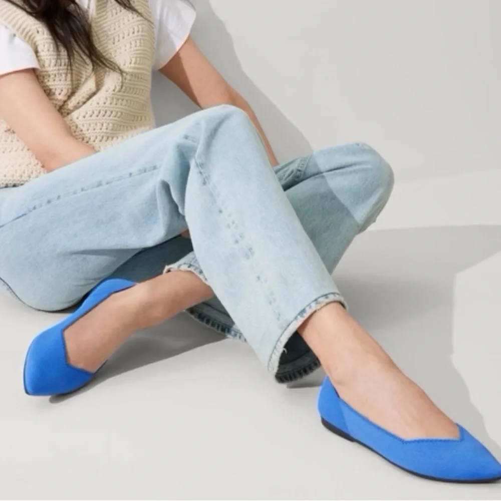 Rothys #size12shoes #blueflats